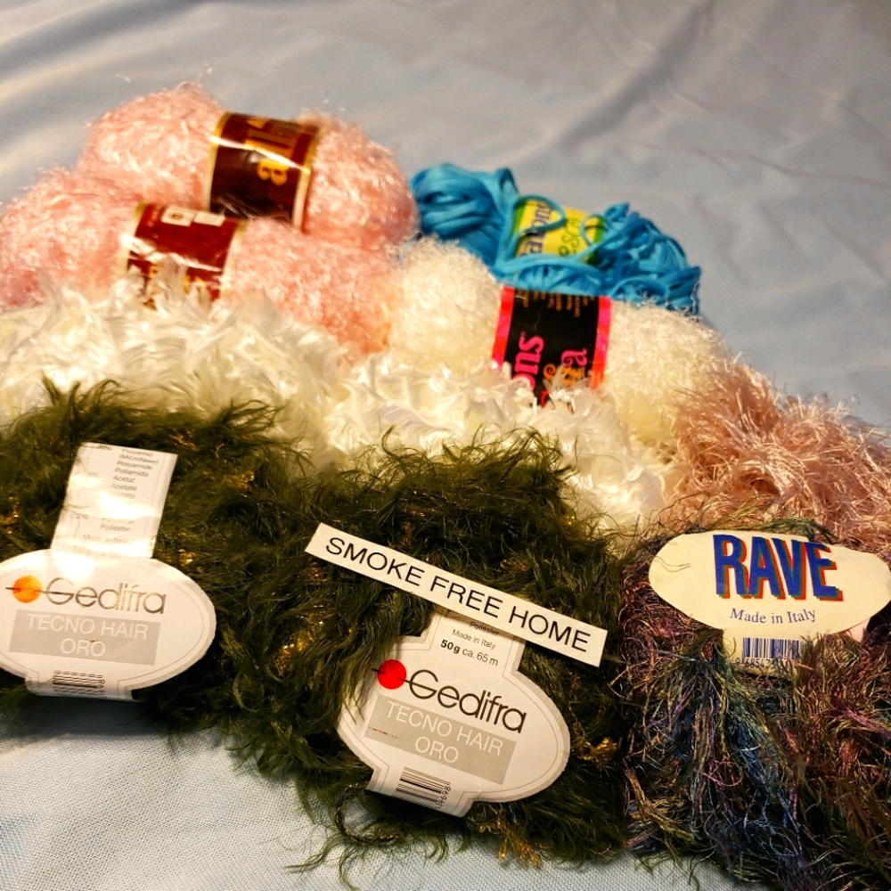 Multiple Brands Of Yarn/Colors